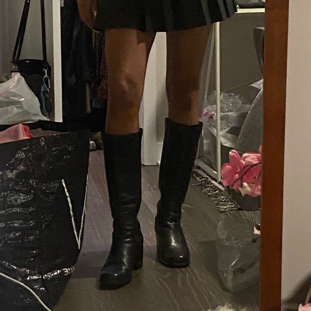 Black Heeled Boots